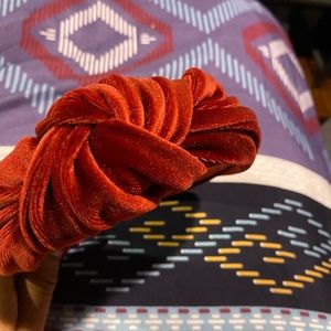 Velvet Red Headband